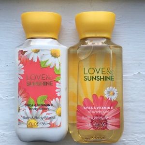 Bath & Body Works Lotion and Shower Gel